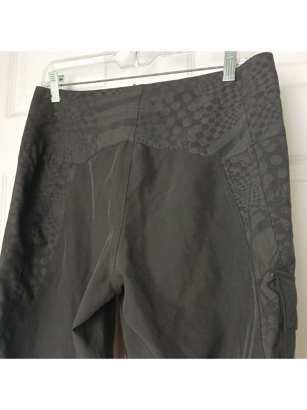 Tony Hawk Mens 30 Black Cargo Board Shorts W/ Adj Waist Side Pocket #D-28 - Picture 8 of 8